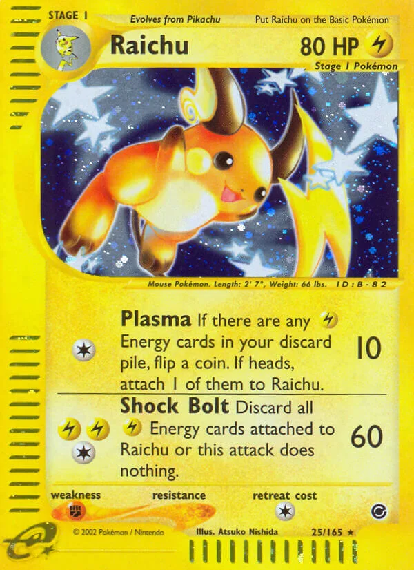 Raichu, Expedition 25/165