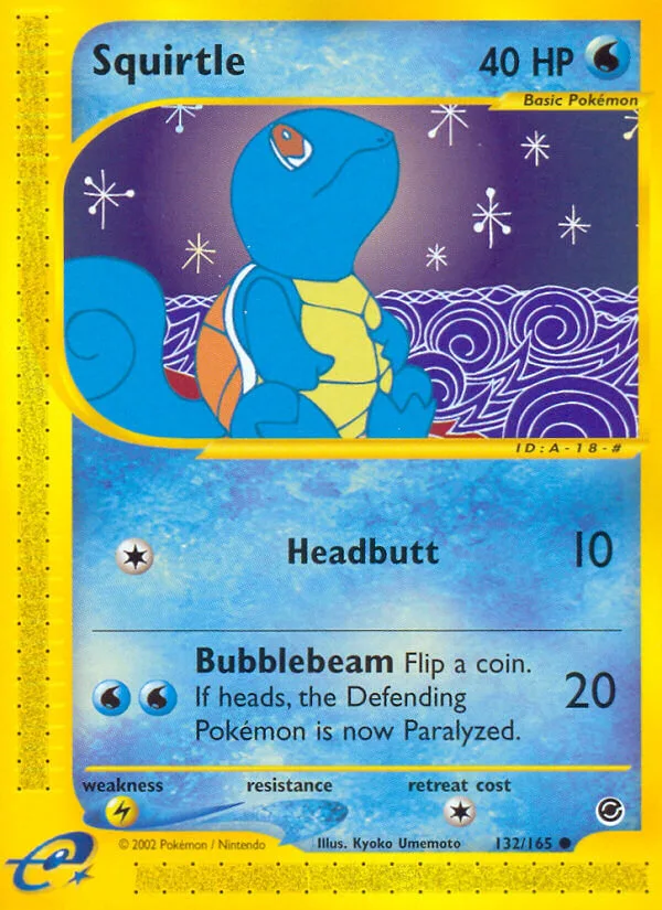 Squirtle, Expedition 132/165