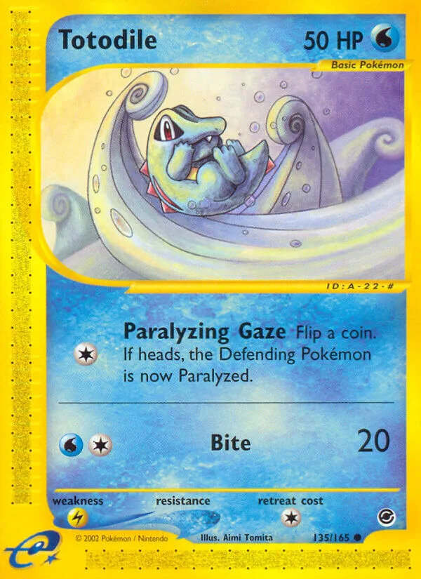 Totodile, Expedition 135/165