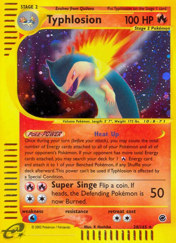 Typhlosion, Expedition 28/165