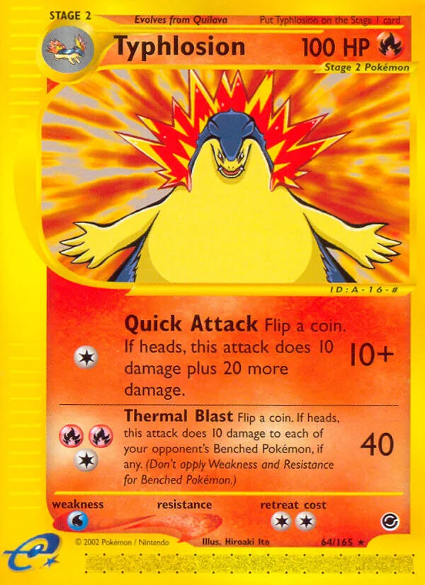 Typhlosion, Expedition 64/165