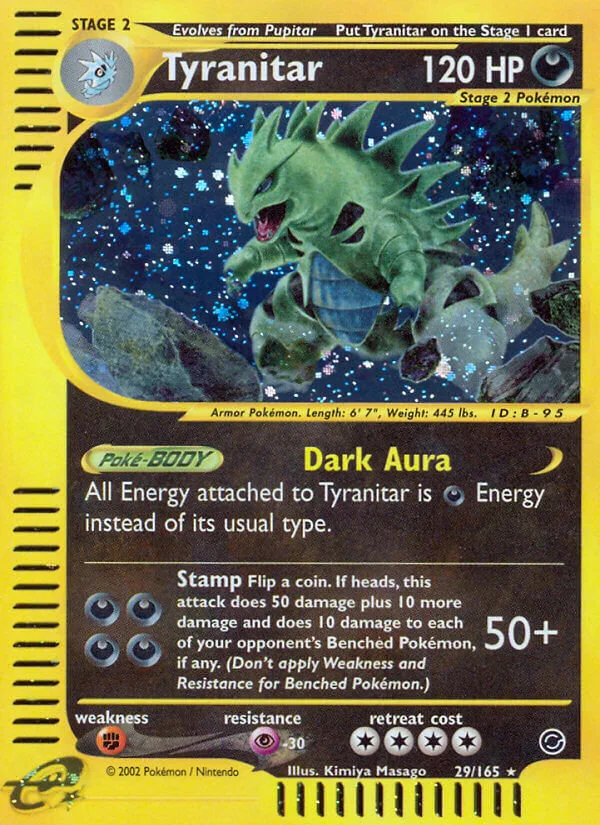Tyranitar, Expedition 29/165