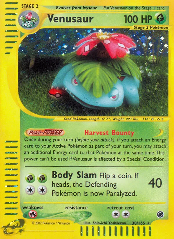 Venusaur, Expedition 30/165
