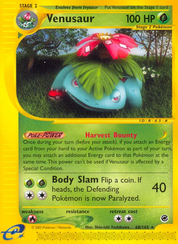 Venusaur, Expedition 68/165