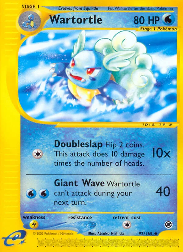 Wartortle, Expedition 92/165