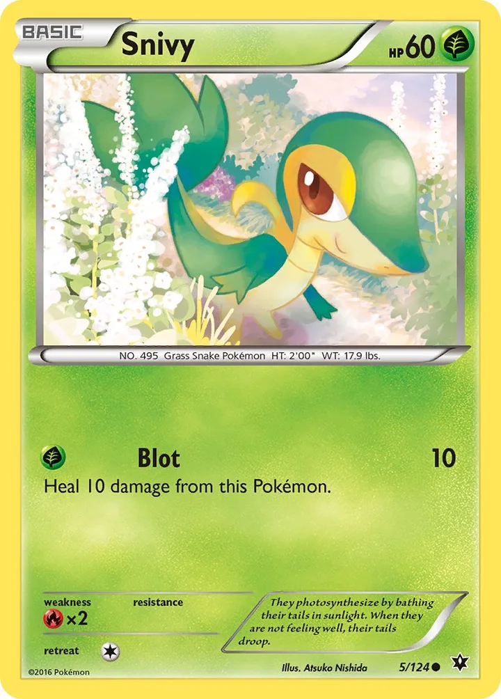 Snivy, Fates Collide 5/124