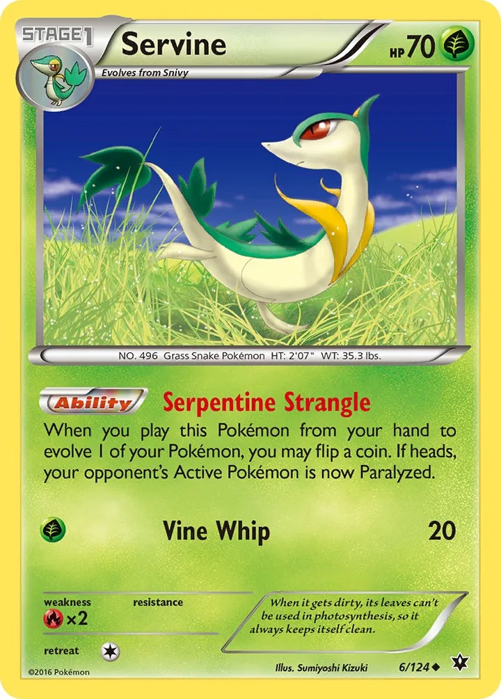 Servine, Fates Collide 6/124