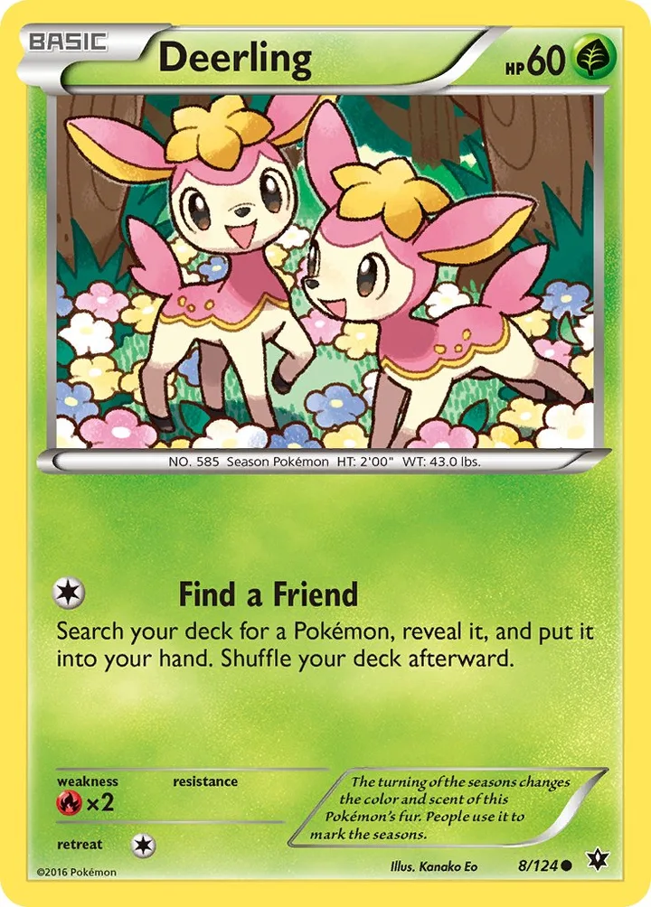 Deerling, Fates Collide 8/124