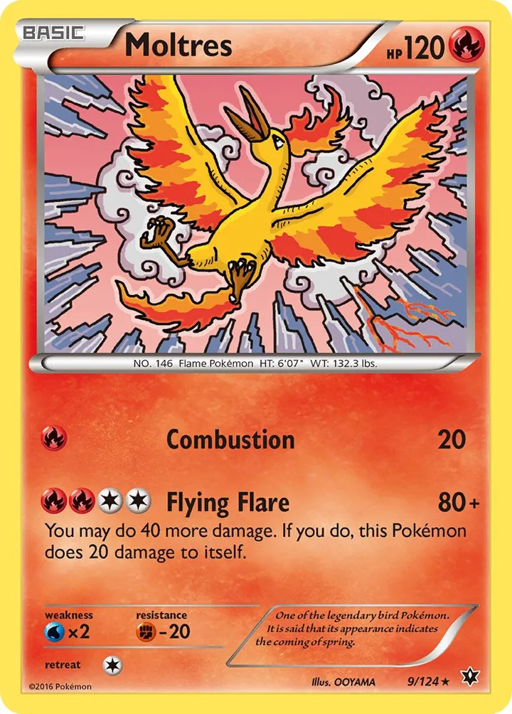 Moltres, Fates Collide 9/124