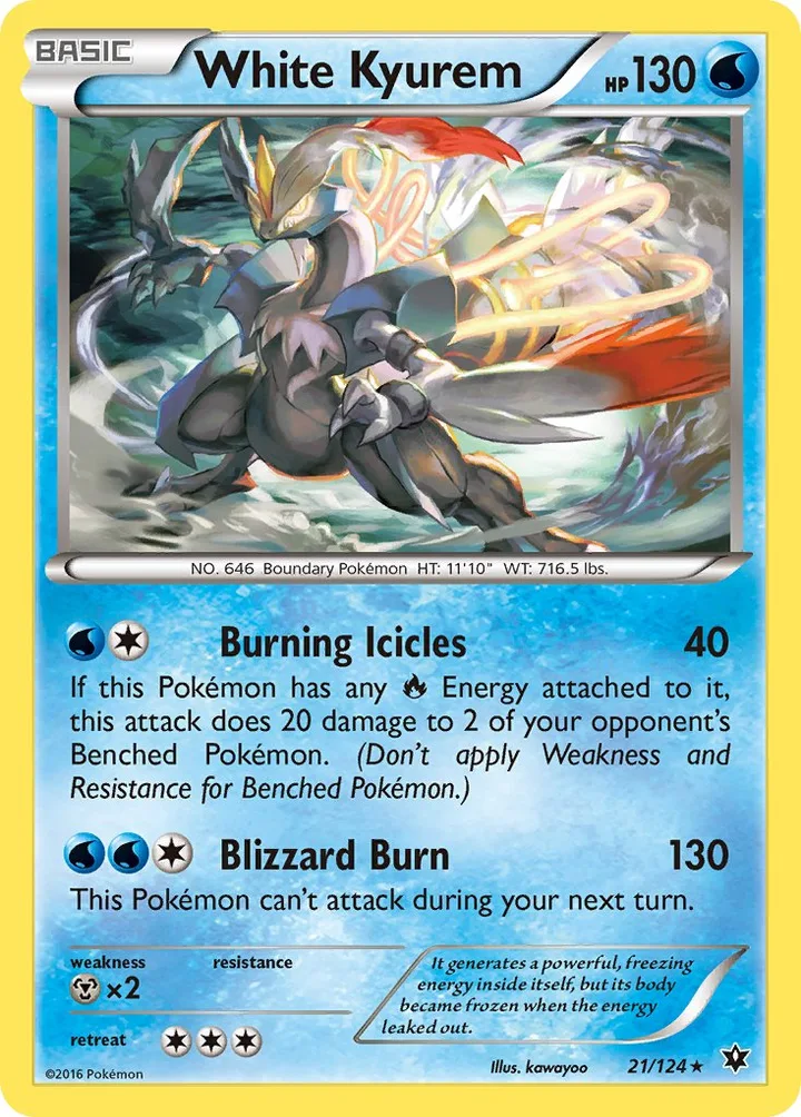 White Kyurem, Fates Collide 21/124