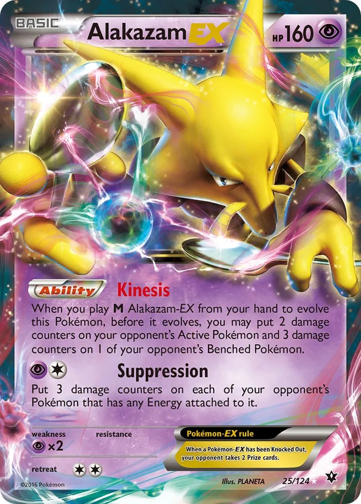 Alakazam-EX, Fates Collide 25/124