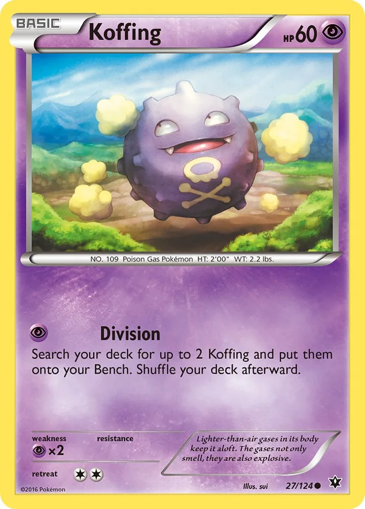 Koffing, Fates Collide 27/124