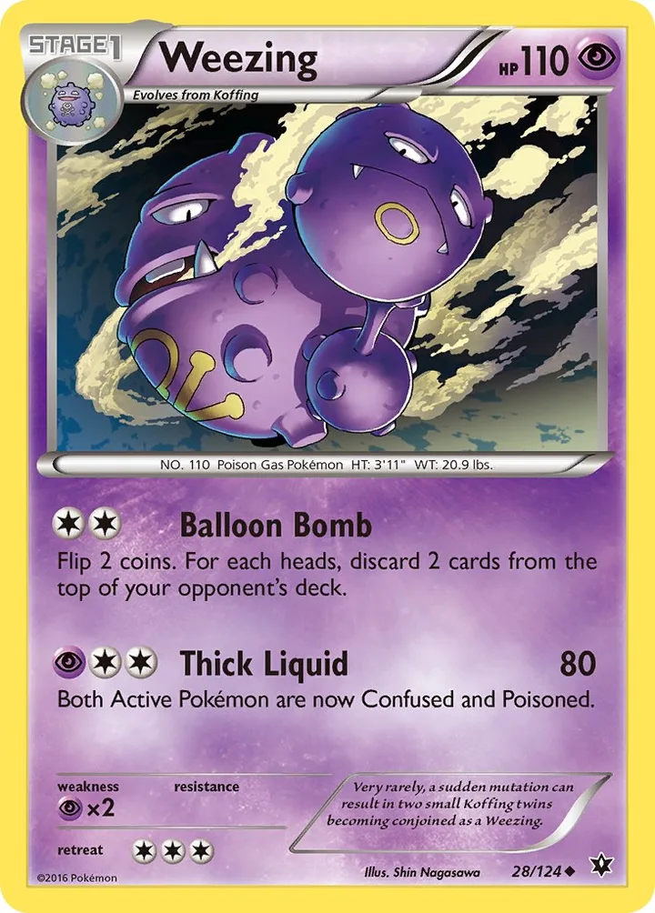 Weezing, Fates Collide 28/124