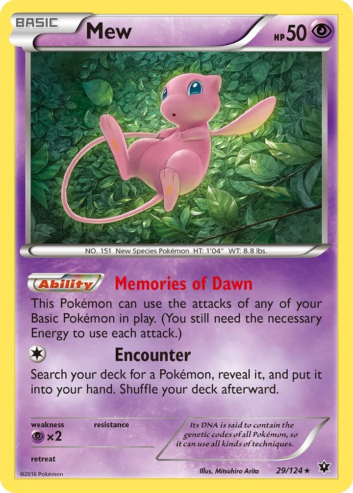 Mew, Fates Collide 29/124