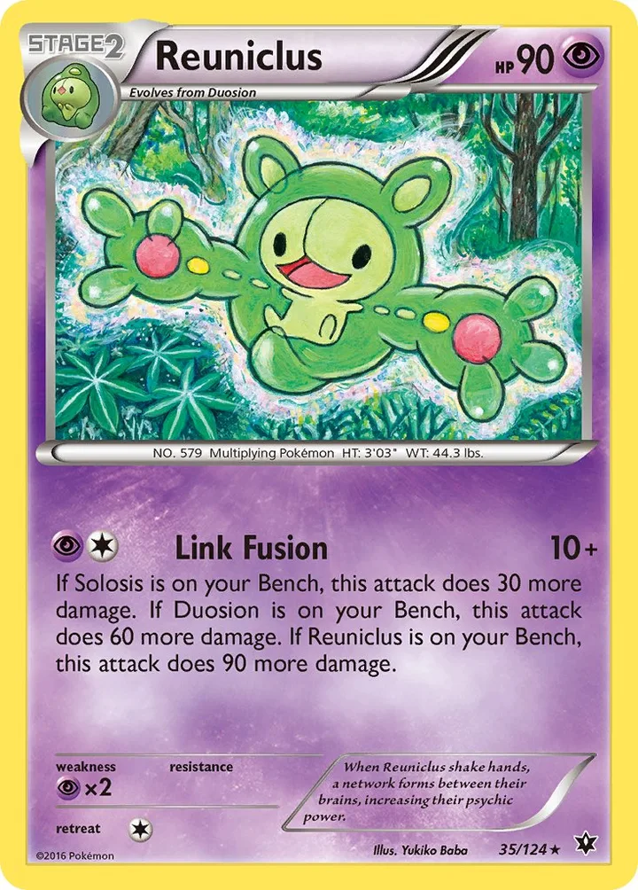 Reuniclus, Fates Collide 35/124