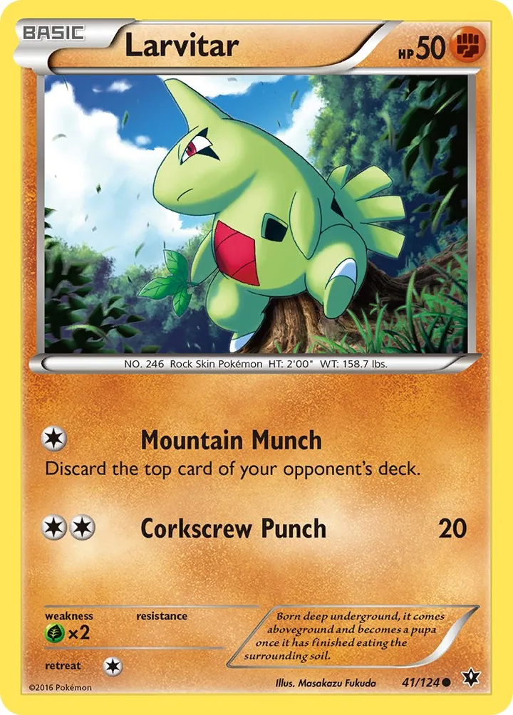 Larvitar, Fates Collide 41/124