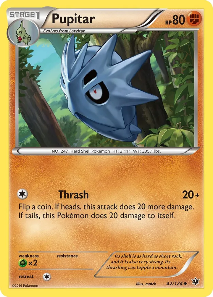 Pupitar, Fates Collide 42/124