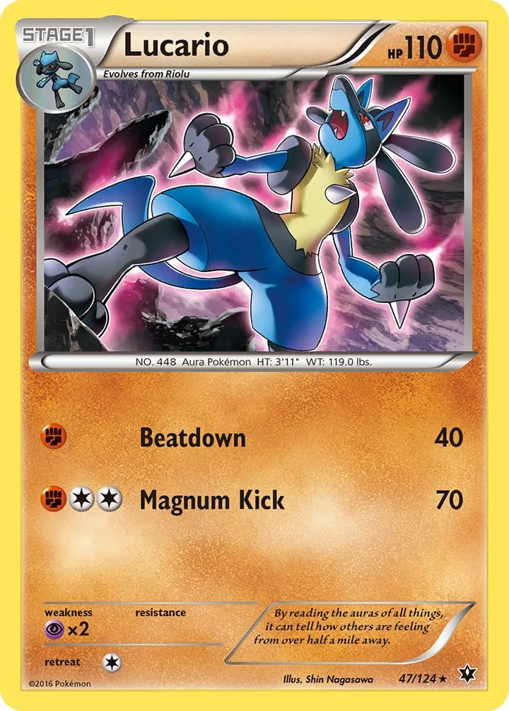 Lucario, Fates Collide 47/124
