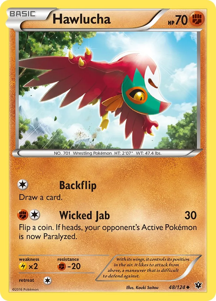Hawlucha, Fates Collide 48/124
