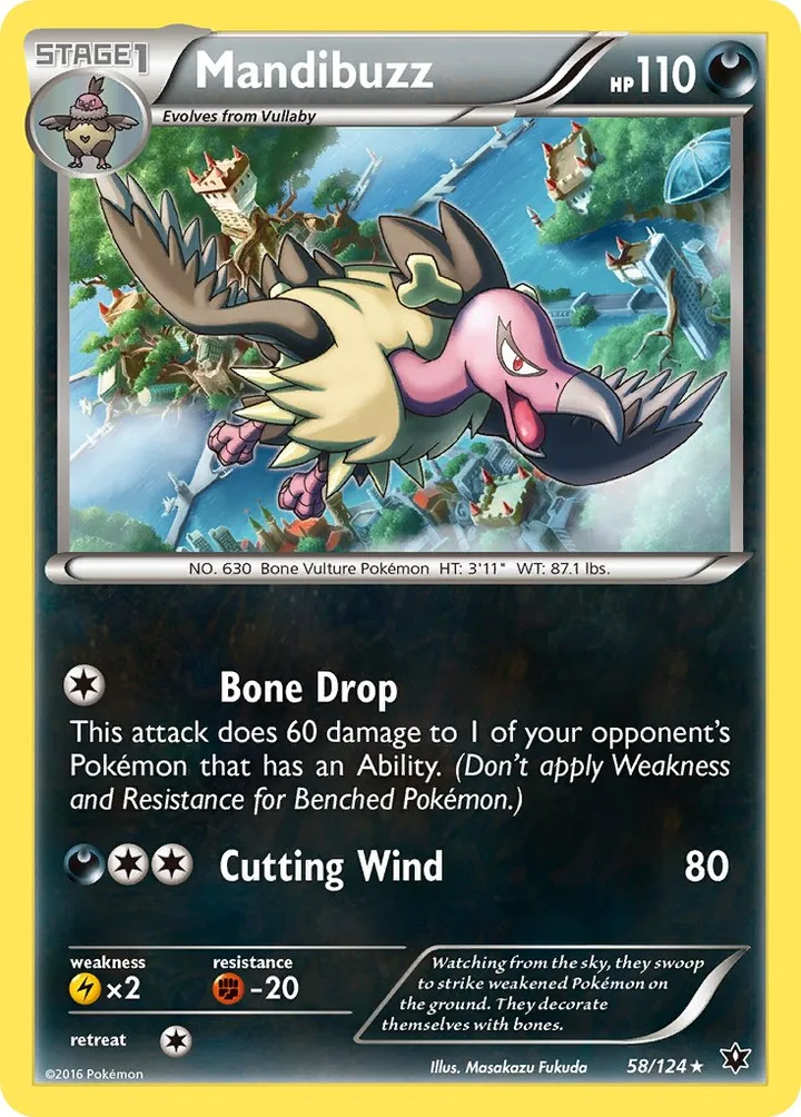 Mandibuzz, Fates Collide 58/124