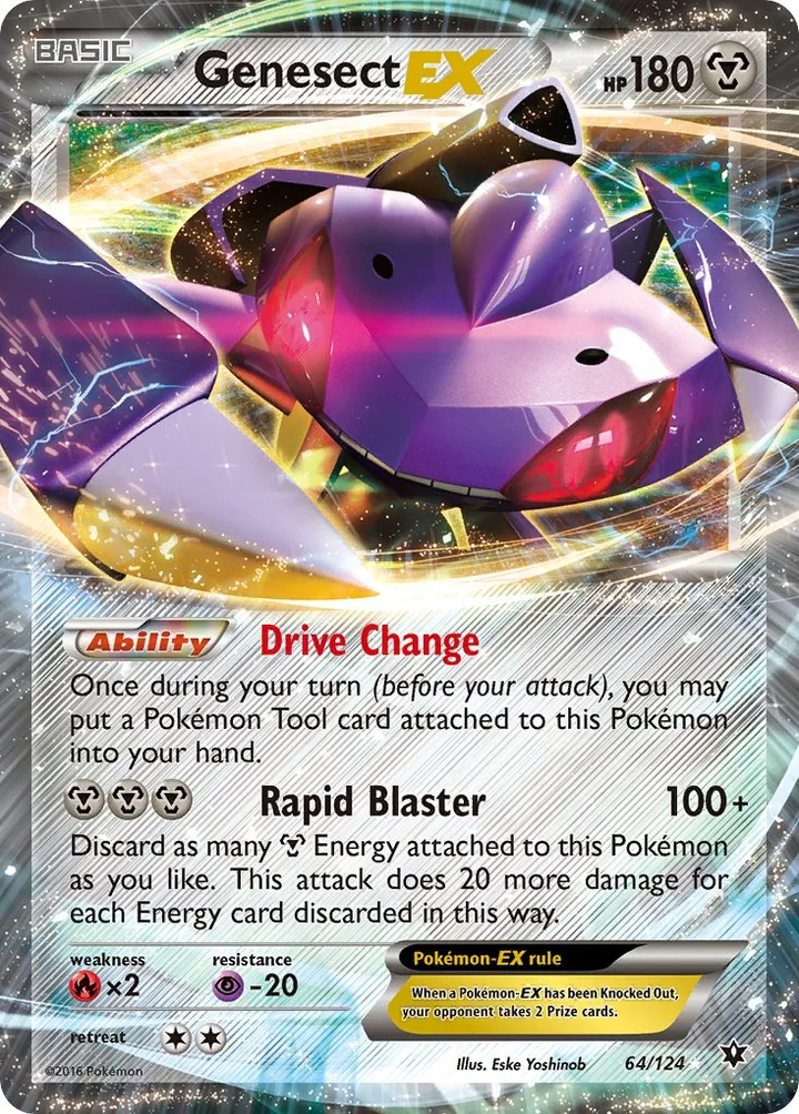 Genesect-EX, Fates Collide 64/124