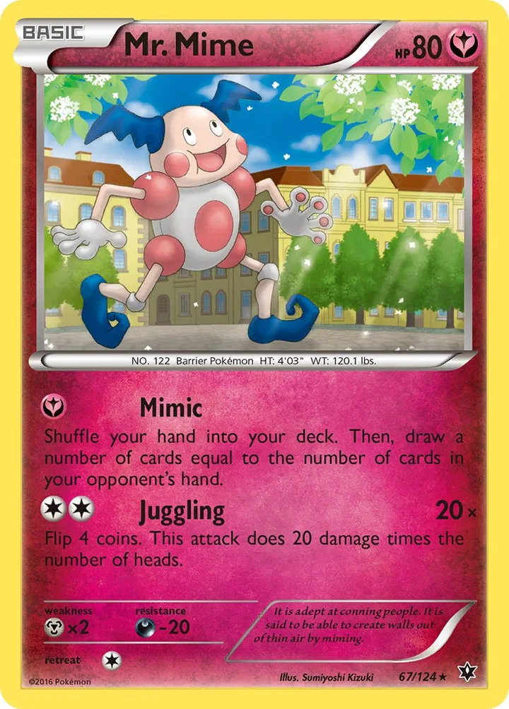 Mr. Mime, Fates Collide 67/124