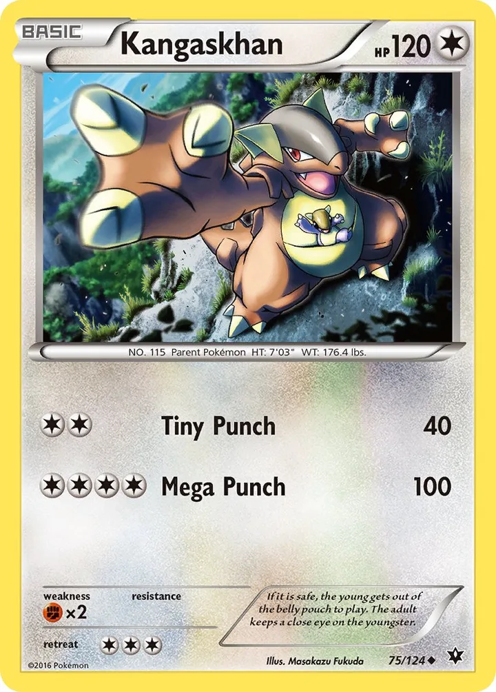 Kangaskhan, Fates Collide 75/124