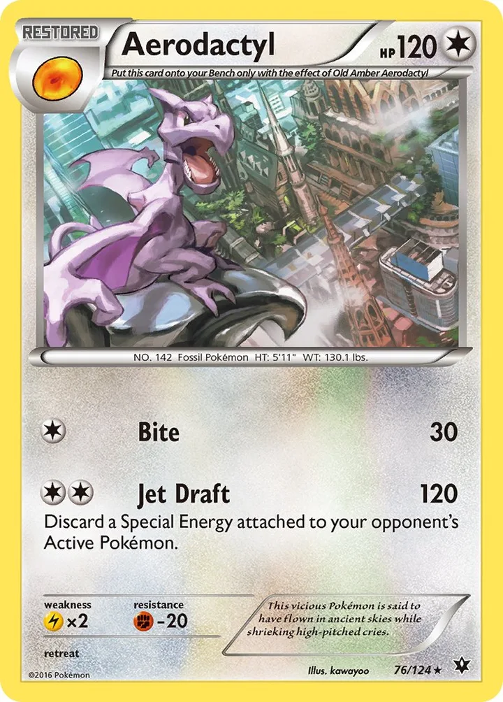 Aerodactyl, Fates Collide 76/124