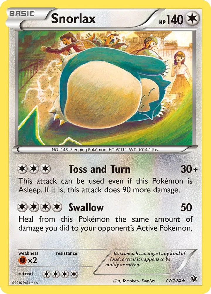 Snorlax, Fates Collide 77/124