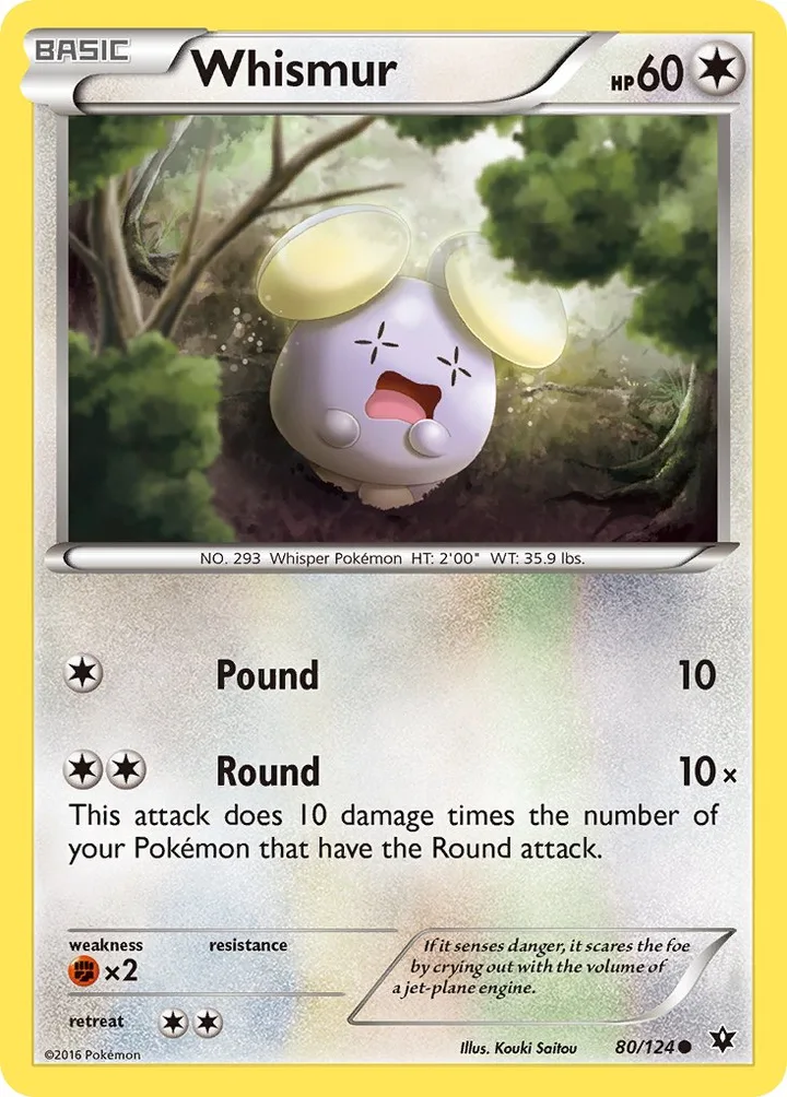 Whismur, Fates Collide 80/124
