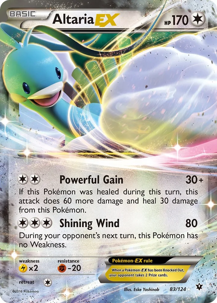 Altaria-EX, Fates Collide 83/124
