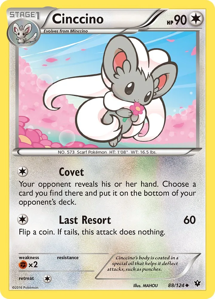 Cinccino, Fates Collide 88/124