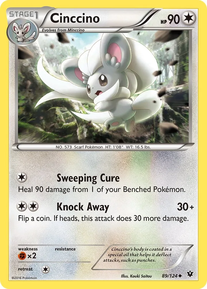 Cinccino, Fates Collide 89/124