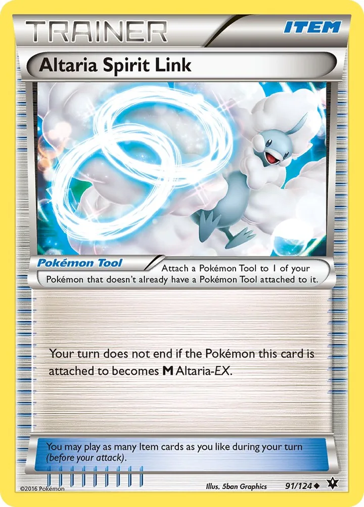 Altaria Spirit Link, Fates Collide 91/124
