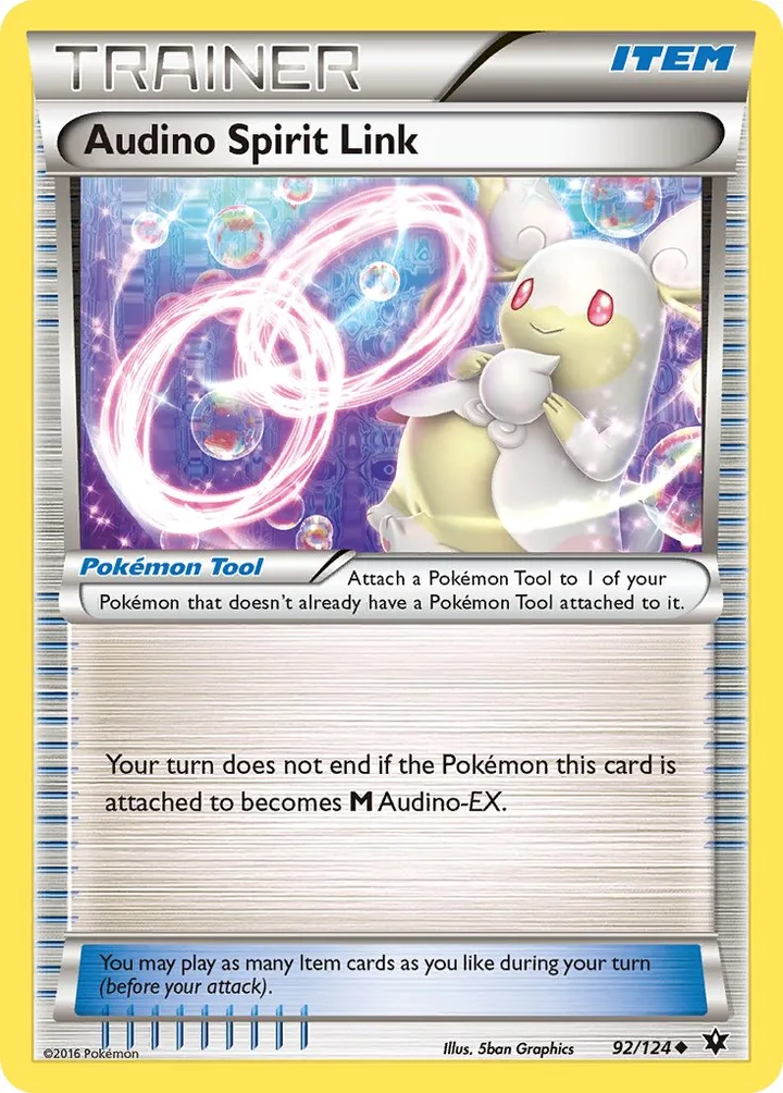 Audino Spirit Link, Fates Collide 92/124