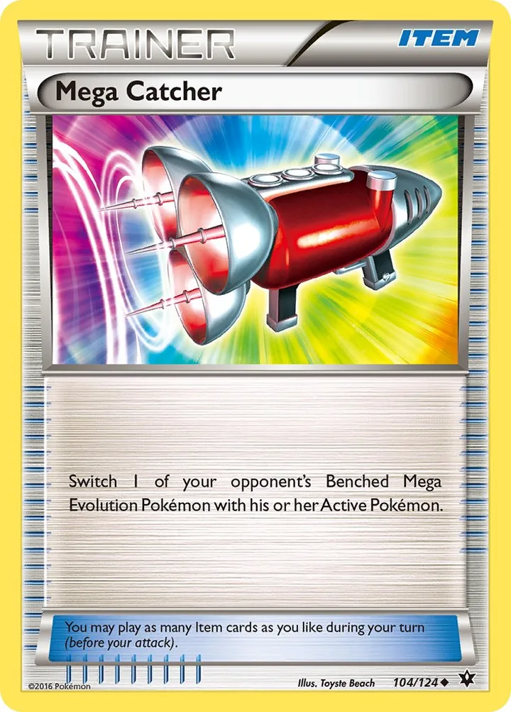 Mega Catcher, Fates Collide 104/124