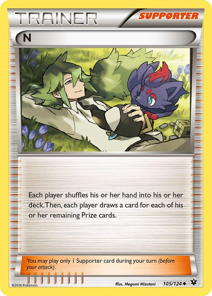 N, Fates Collide 105/124