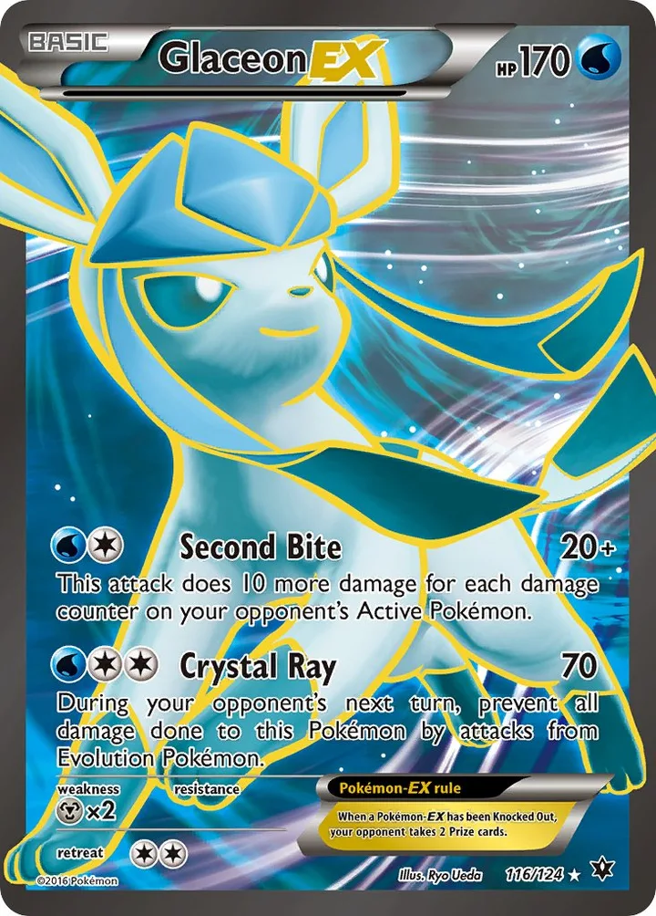 Glaceon-EX, Fates Collide 116/124