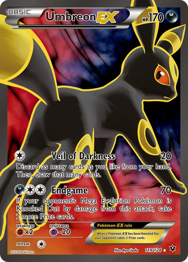 Umbreon-EX, Fates Collide 119/124