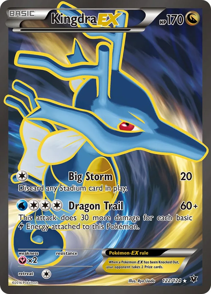 Kingdra-EX, Fates Collide 122/124