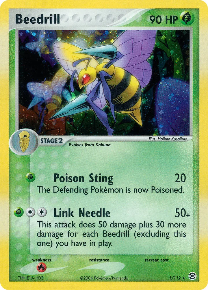 Beedrill, FireRed & LeafGreen 1/112