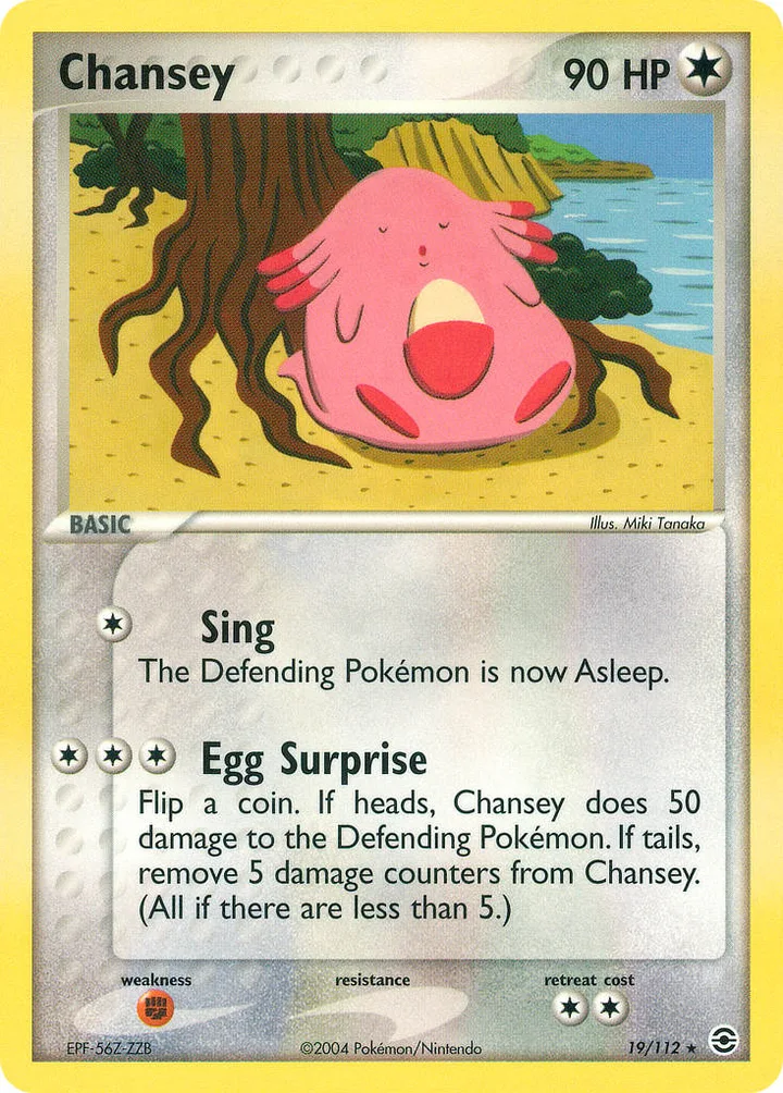 Chansey, FireRed & LeafGreen 19/112
