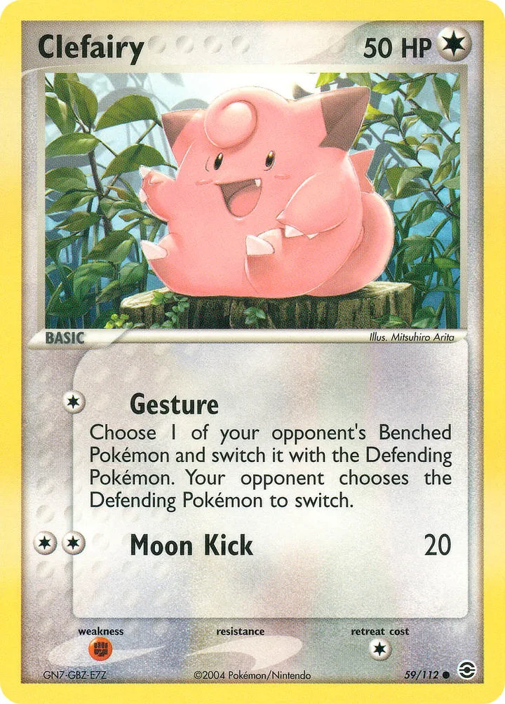 Clefairy, FireRed & LeafGreen 59/112