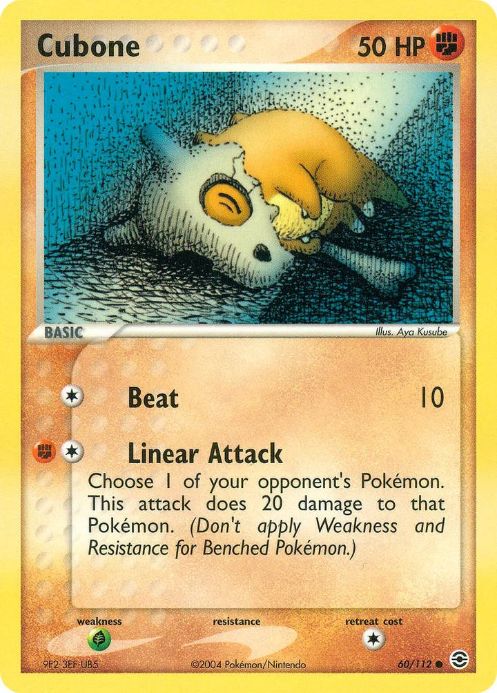 Cubone, FireRed & LeafGreen 60/112