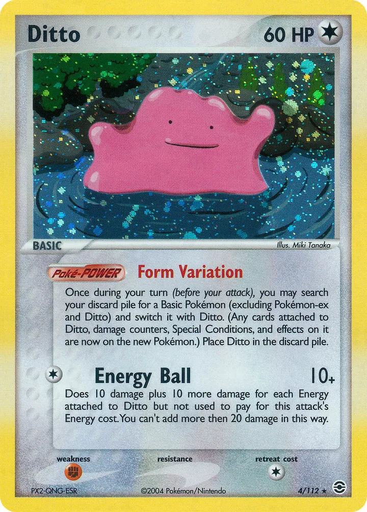 Ditto, FireRed & LeafGreen 4/112