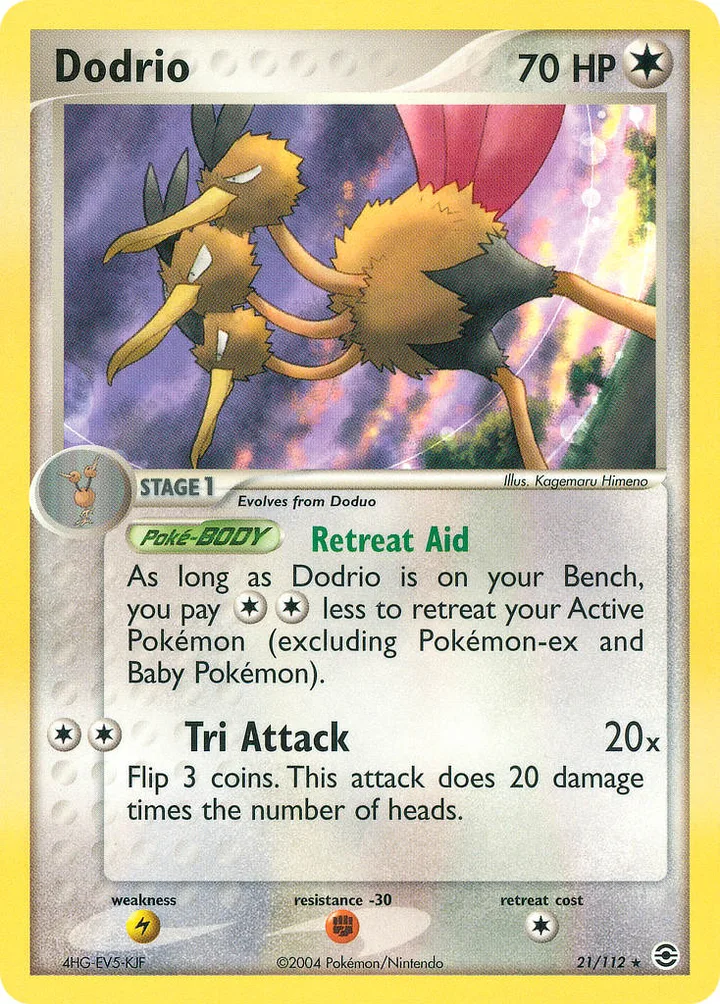 Dodrio, FireRed & LeafGreen 21/112