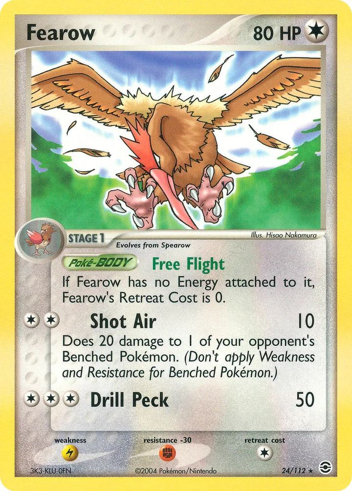 Fearow, FireRed & LeafGreen 24/112