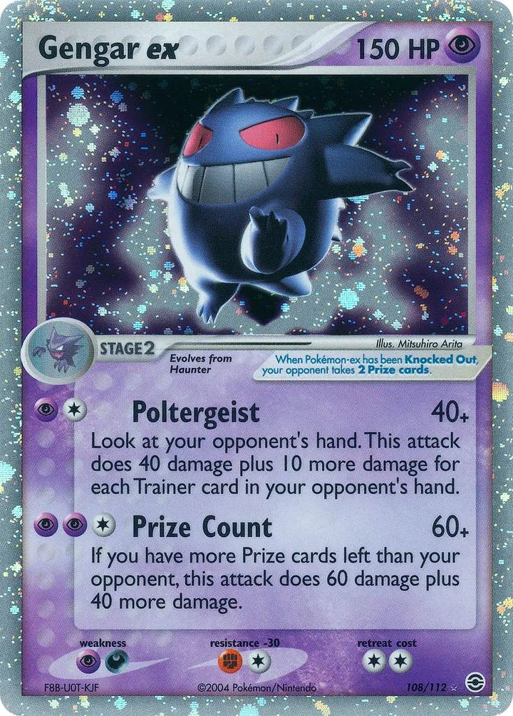 Gengar ex, FireRed & LeafGreen 108/112