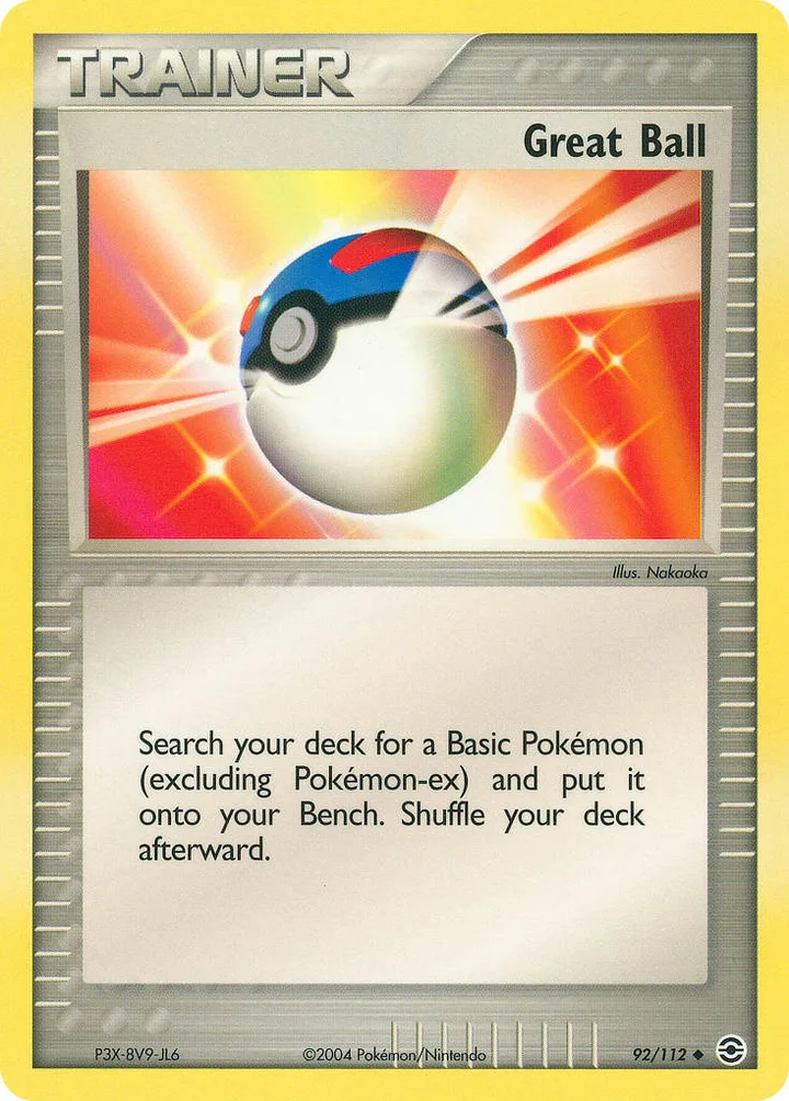 Great Ball, FireRed & LeafGreen 92/112