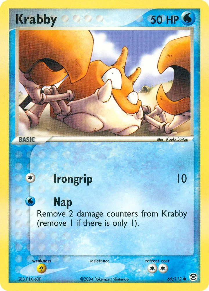 Krabby, FireRed & LeafGreen 66/112
